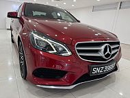 Mercedes Benz E200 Sedan Edition E R18 Sunroof 2016 Red